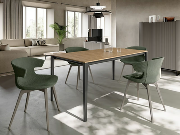 NABUCCO - Fabric chair with armrests by Santalucia Mobili - view 3